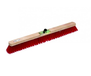 Vassoura PVC Super Vermelha - 1 Mt