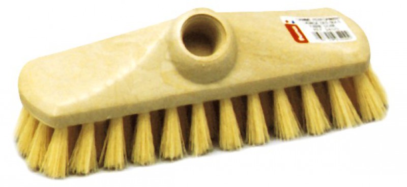 Escova Dura Amarela 20 Cm em Polipropileno