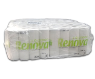 Papel Hig. Duplo Branco Renova - Emb. 96 Rolos