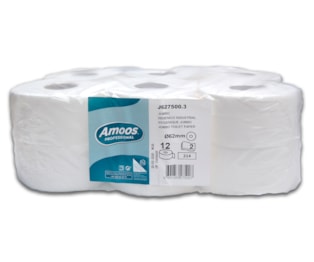 Papel Hig. Jumbo - Emb 12 Rls - 214S Amoos