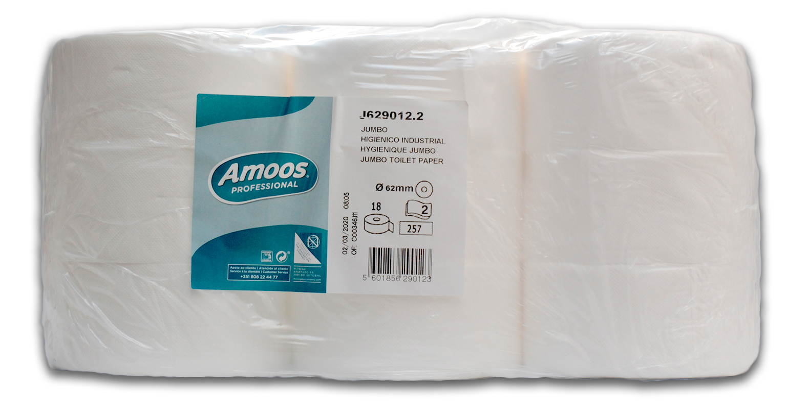 Papel Hig. Jumbo - Emb 18 Rls - 257S Amoos