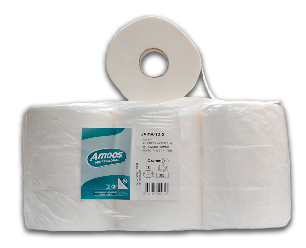 Papel Hig. Jumbo - Emb 18 Rls - 257S Amoos