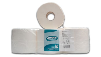 Papel Higiénico Jumbo 2Fls - Emb. 12 Rls - 342S Amoos