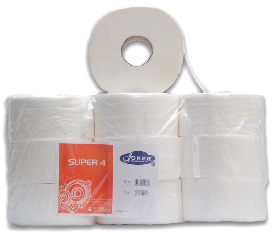 Papel Hig. Jumbo Ecológico Extra 2 - Emb.18 Rolos