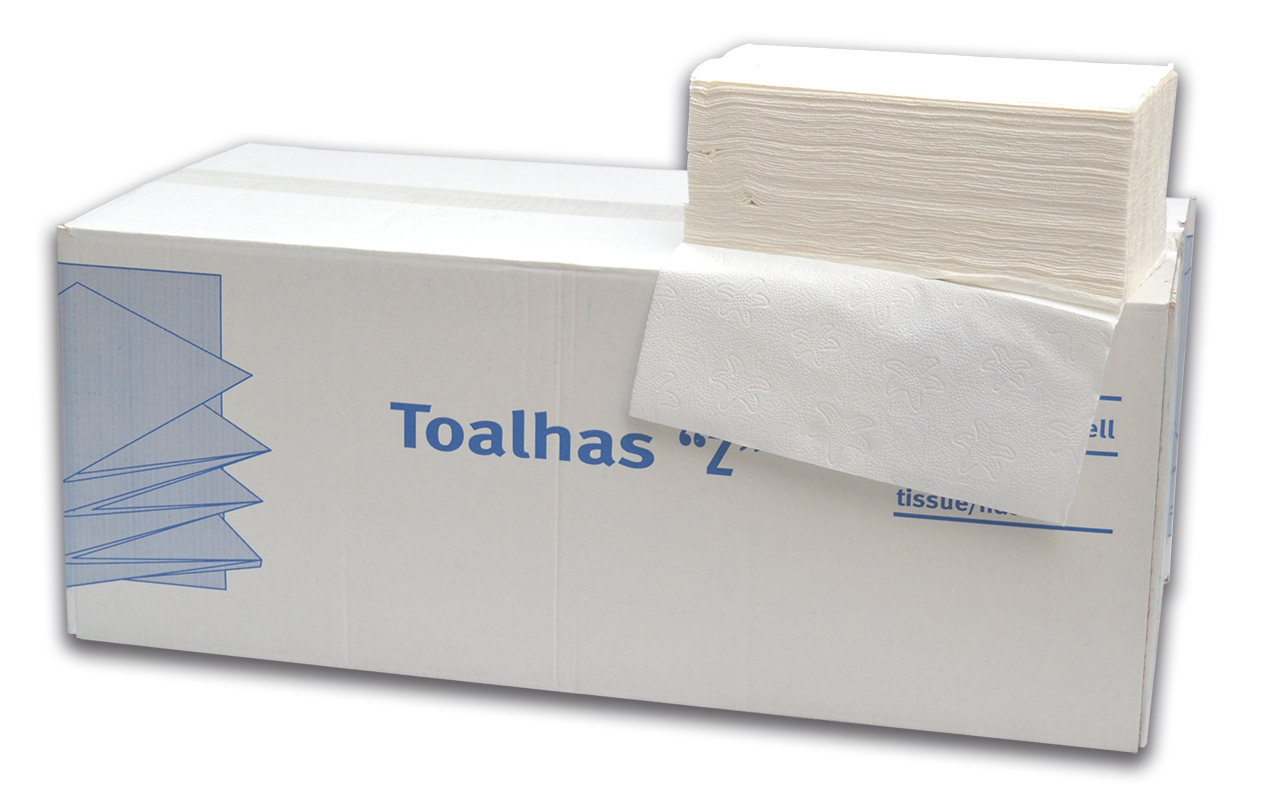 Toalha de Mão Tissue Compact 21x24 - Cx 3.000 Fls