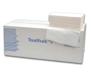 Toalha de Mão Tissue Compact 21x24 - Cx 3.000 Fls