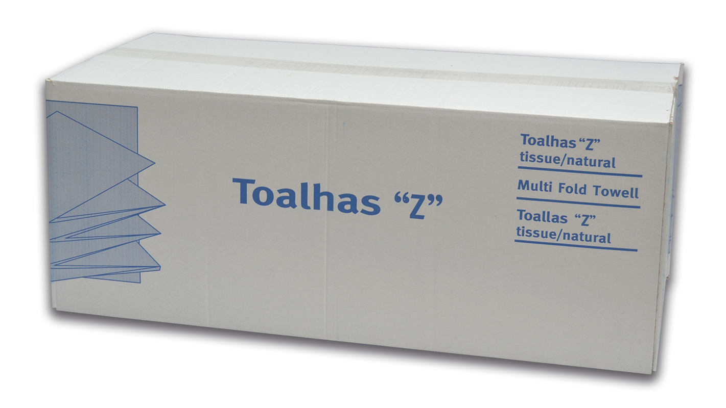 Toalha de Mão Tissue Compact 21x24 - Cx 3.000 Fls