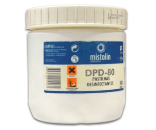 DPD-80 - Pastilhas Desinf. Cloro Activo (300 pastilhas)