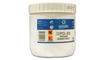 DPD-80 - Pastilhas Desinf. Cloro Activo (300 pastilhas)