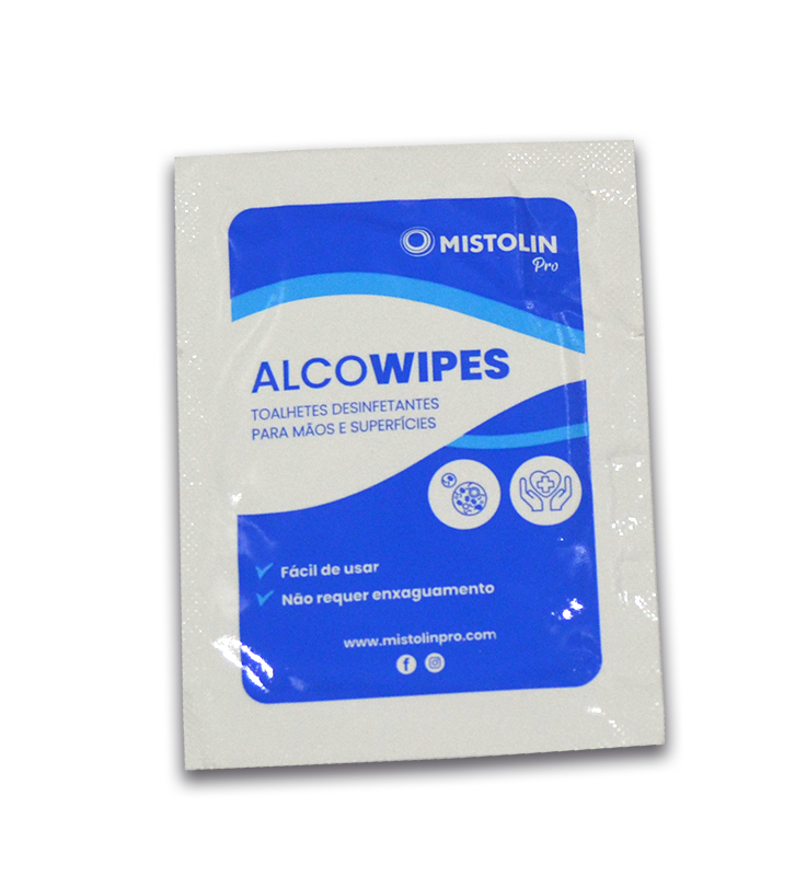 Toalhete Desinfectante C/Alcool ALCOWIPES - UNID